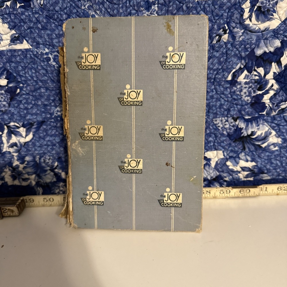 The Joy of Cooking by Irma S Rombauer 1953 Printing Blue Hardcover Cook Book VG